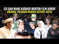 SERUNYA MANG KUSNADI & EGI NONTON FILM H0R0R DIKAWAL HANSIP | BANYAK YANG FOTO BERGAYA ARTIS