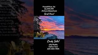 Powell River, BC $2,499,999 Grief Point Waterfront