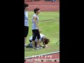 fancam 110827 sungjong 100m hurdles