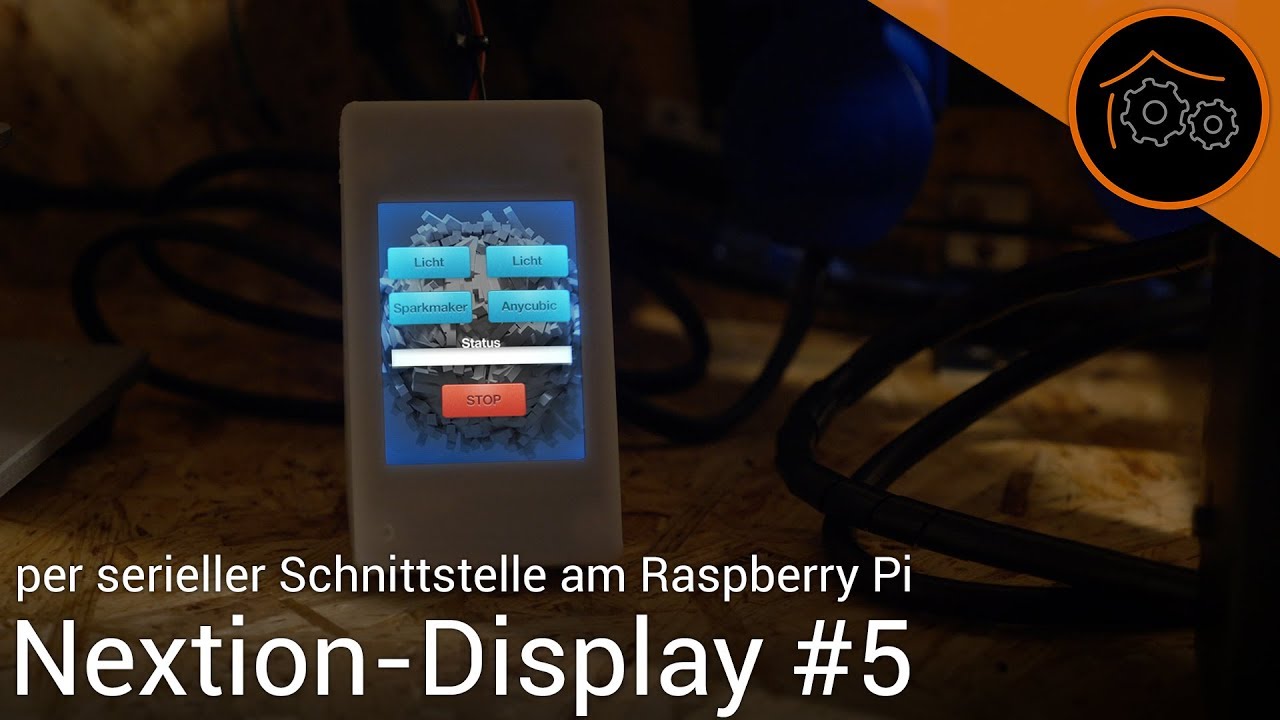 Nextion Display - Teil 5: Direkt Am Raspberry Pi Mit Node-RED - YouTube