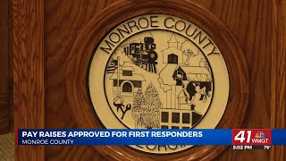 Monroe County commissioners approve raises for Sheriff's office \u0026 Emergency services