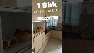 1bhk Flat in Whitefield Near Hopefarm, ITPL |  Flats under 30 Lac in Bangalore | +919019849801