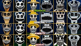 Zoonomaly EVOLUTION of ALL JUMPSCARES in All Games (Minecraft, Roblox, Garry's M