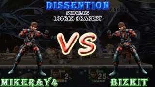 SSBB - Bizkit (Snake) Vs Mikeray4 (Snake) - Dissention