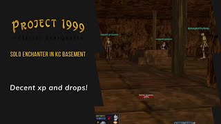 Everquest Project 1999 - Solo Enchanter in Karnor's Castle Basement! Fun place to solo!