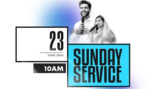 Sunday Second Service Live || 23rd June 2024 || Raj Prakash Paul || Jessy Paul