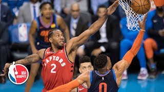 Russell Westbrook ties it late, but Raptors beat the Thunder in OT | NBA Highlights