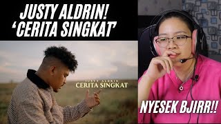 SAKIT TAPI TAK BERD4RAH! REACTION JUSTY ALDRIN - CERITA SINGKAT #justyaldrin