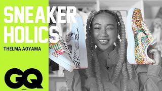 Thelma Aoyama & Anthony Try Sneaker Customization | Sneaker Holics | GQ JAPAN