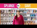 Save vs Splurge | Craft Closet Organization