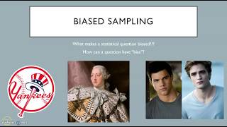 Biased Sampling and Biased Questions