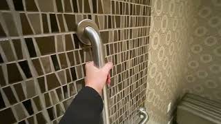 Boost Bath Safety with Kohler's Brushed Stainless Steel Grab Bar!