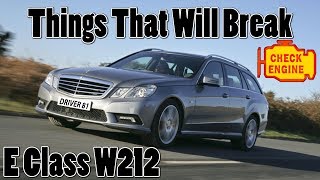 Mercedes E Class W212 Common Problems & Things That Will Break - A Buyers Guide vlog