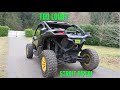 Can Am Maverick X3 Turbo R Muffler Delete Race Race Pipe Install! Sounds To Good!