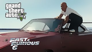 Dom Saves Letty in Fast & Furious 6 Recreated in GTA 5 | GTA Trending
