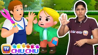 कस्सली की विनम्रता (Cussly's Politeness) - ChuChu TV Hindi ISL Stories for Kids