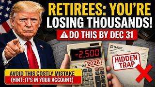 Retirees: Your Savings Account Is Costing You Thousands — Do This Before December 31, 2026