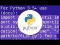 How do I import a module given the full path?