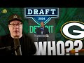 Packers fans REACT to the packers drafting JORDAN MORGAN