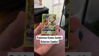 Pokémon Crown Zenith: Galarian Zapdos! #pokemon