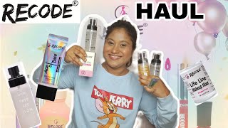 RECODE MAKEUP HAUL/REVIEW.