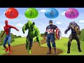 WRONG SUPERHEROES COLOR PUZZLE DANCING - WATCH THESE MISTAKES!