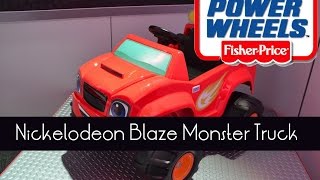 New! Power Wheels Nickelodeon Blaze Monster Truck