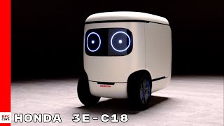 Honda 3E-C18 Robot Cart - CES 2018