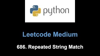 Leetcode 686. Repeated String Match (kmp)