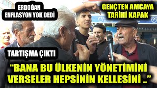 Genç yaşlı amcayı Erdoğan'ın sözleri üzerinden vurdu! "Bana bu ülkenin yönetimini verseler..."