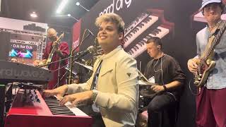 Jesus Molina Jazz Piano NAMM 2025 (1/25/25) with a band #nordwave2