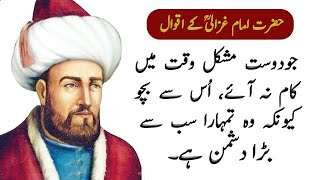 Imam Ghazali Quotes | Best Urdu Quotes | Hindi/Urdu | Life Changing Quotes in Urdu