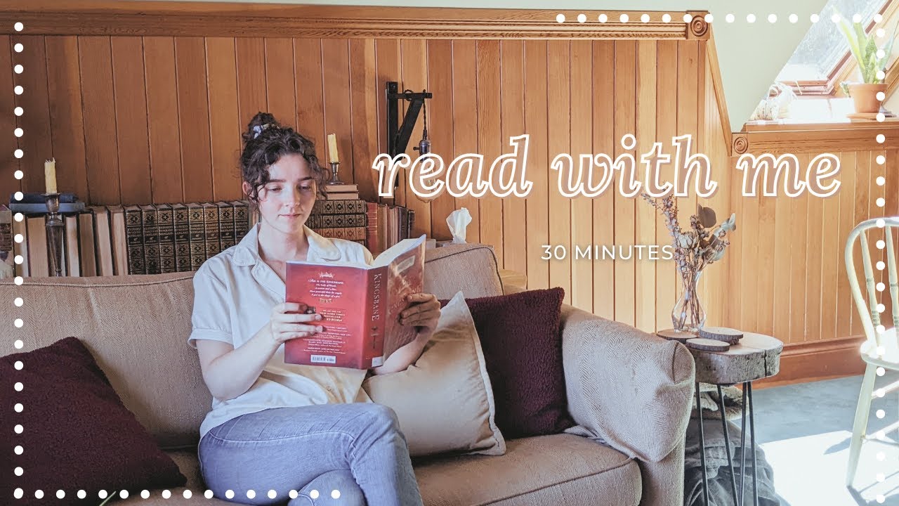Read With Me 30 Minutes Of Cool Summer Reading On The Couch Youtube
