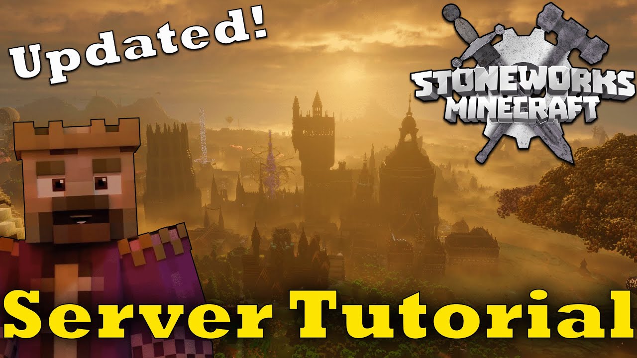 Stoneworks Minecraft Server 2025 Tutorial Youtube