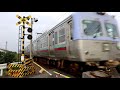 ふみきりたくさん　上毛電気鉄道railway crossing　jyomo line gunma japan