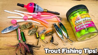 How To Set up & Fish For Trout, EVERYTHING You Need To Know!