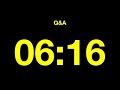 presentation timer 5 min. q u0026a 2 min. ／プレゼン・タイマー（5分 質疑応答2分）