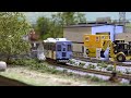 cn shops n scale layout – bc rail cn rail bus kaoham shuttle