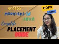 Access Modifiers in Java | OOPs | Object Oriented Programming | Placement Guide | Complete PlayList