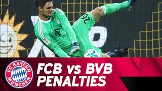 FC Bayern vs. Borussia Dortmund Penalty Shootout | #SvenTheWall is born!