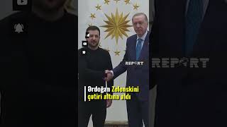 Ankarada baş tutan Zelenski-Ərdoğan görüşündən maraqlı kadrlar