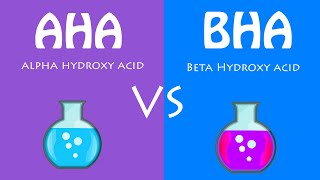 AHA vs BHA exfoliant || beta hydroxy acid vs alpha hydroxy acid