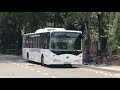 ex go ahead sg4001j byd k9 electric bus pc6264k on loyang industrial shuttle