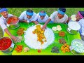 VEG THALI | 15 Varieties of Veg Recipes | Huge South Indian Veg Thali Recipes Cooking In Village