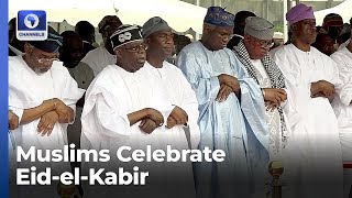 Tinubu Joins Muslim Faithful To Mark Eid El Kabir In Lagos