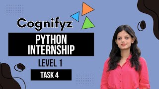 Solution for Python Programming Task 4 Level 1 | Calculator Program | Cognifyz Technologies