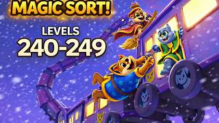 Magic Sort – Levels 240-249 – Walkthrough