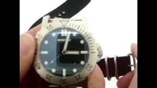 How to put NATO/ZULU strap on Kobold Arctic Diver watch