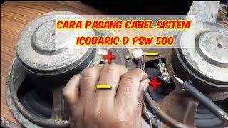 CARA MASANG KABEL SISTEM ISOBARIC DI PSW 500 REBAH