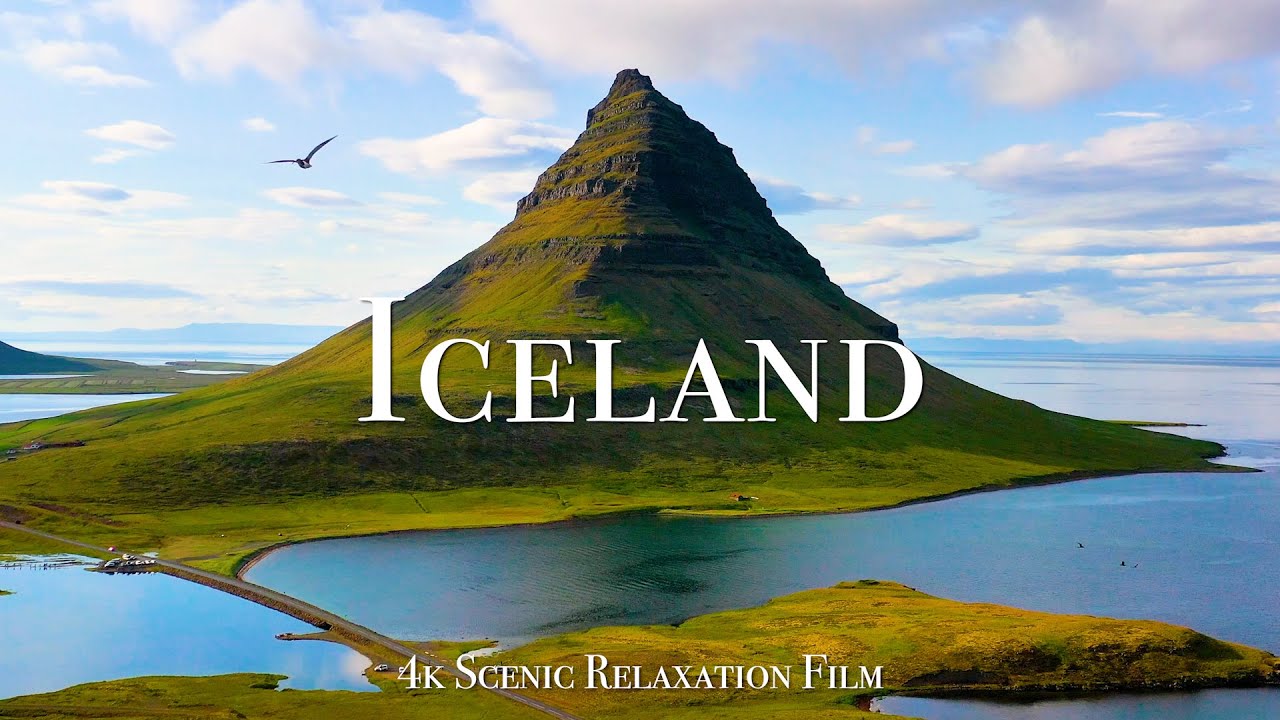 Iceland 4k Scenic Relaxation Film With Calming Music Youtube